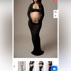Maternity photoshoot dress